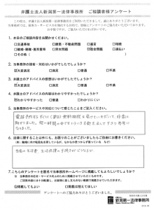 電話予約からすぐに…（長岡）